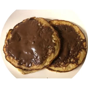 Hot Cakes con Nutela (Recomendación Saludable)