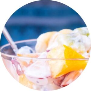 Fruta con Yogurt (Recomendación Saludable)