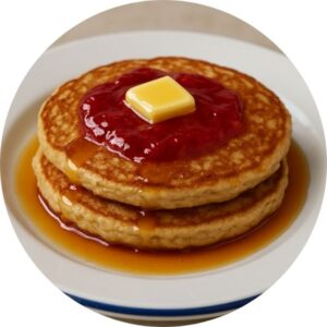 HOT CAKLES SALUDABLES CON HARIANA A BASE DE AVENA Y PLATANO MACHO